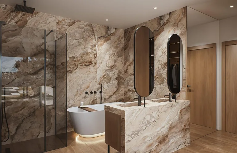 Villas de lujo de nueva construcción en Sucina con piscina privada y amplias parcelas