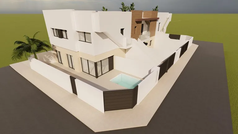 Bungalows de nueva construcción en venta en Lo Pagan, cerca de la playa y del puerto deportivo