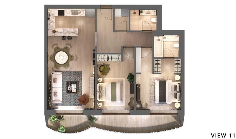 Unit NV-102228 — Luxury New Build Apartments in Gibraltar City Centre with Marina and Rock Views