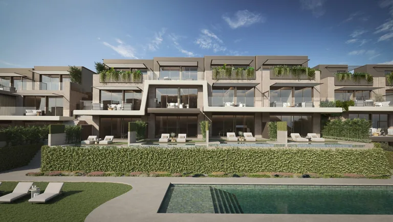 Luxury Contemporary Townhouses with Private Pool in Elviria Hills, Marbella East