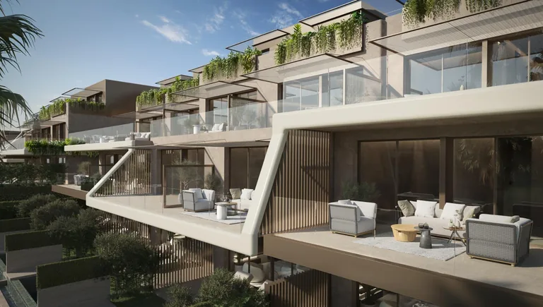Luxury Contemporary Townhouses with Private Pool in Elviria Hills, Marbella East