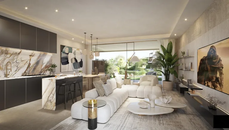 Luxury Contemporary Townhouses with Private Pool in Elviria Hills, Marbella East