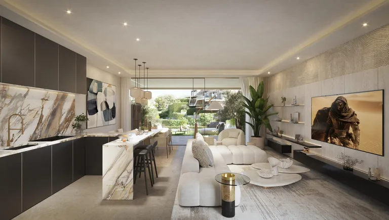 Luxury Contemporary Townhouses with Private Pool in Elviria Hills, Marbella East