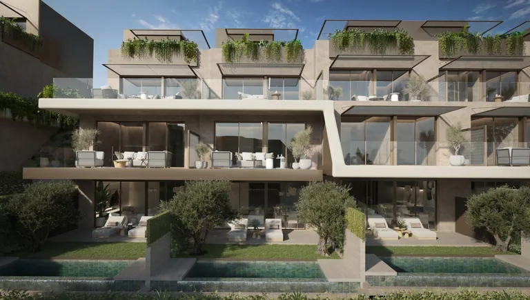 Luxury Contemporary Townhouses with Private Pool in Elviria Hills, Marbella East