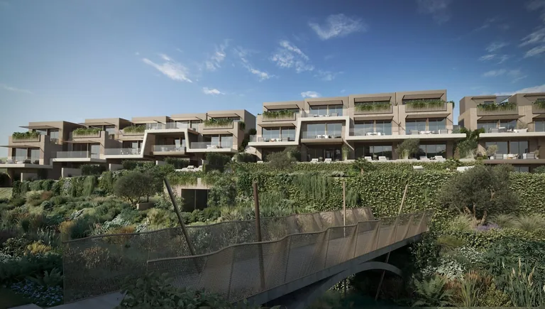 Luxury Contemporary Townhouses with Private Pool in Elviria Hills, Marbella East