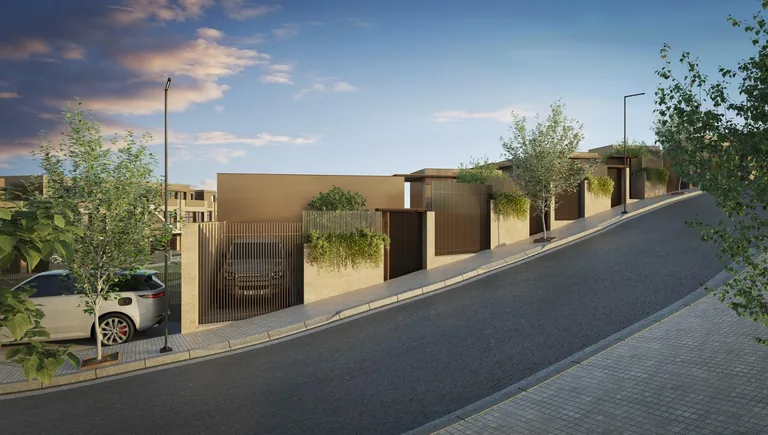 Luxury Contemporary Townhouses with Private Pool in Elviria Hills, Marbella East