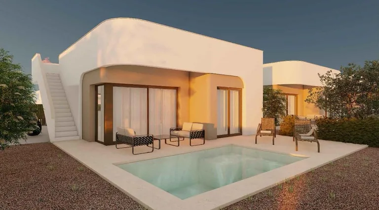 Exclusive villas with private pools at Hacienda del Álamo Golf Resort, Costa Cálida