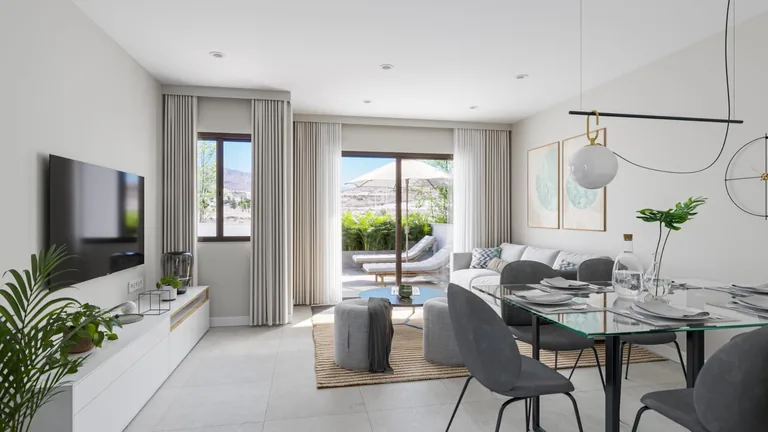 New Build Semi Detached Villas in Puerto de Mazarrón Close to the Beach
