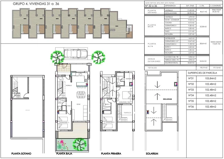 Unit NV-102257 — New Build Semi-Detached Villas in Monforte del Cid