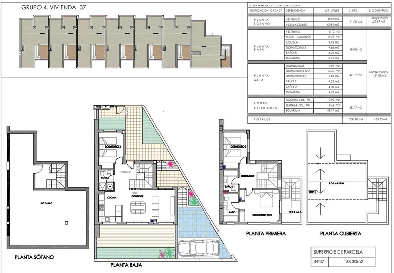 Unit NV-102258 — New Build Semi-Detached Villas in Monforte del Cid