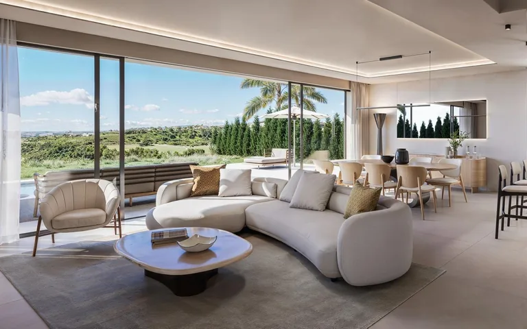 Villas de lujo de nueva construcción junto a Finca Cortesín con vistas al mar
