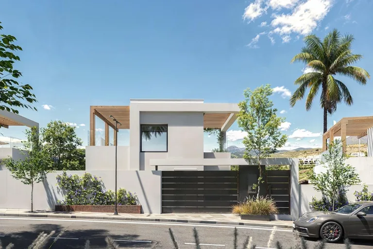 Villas de lujo de nueva construcción junto a Finca Cortesín con vistas al mar