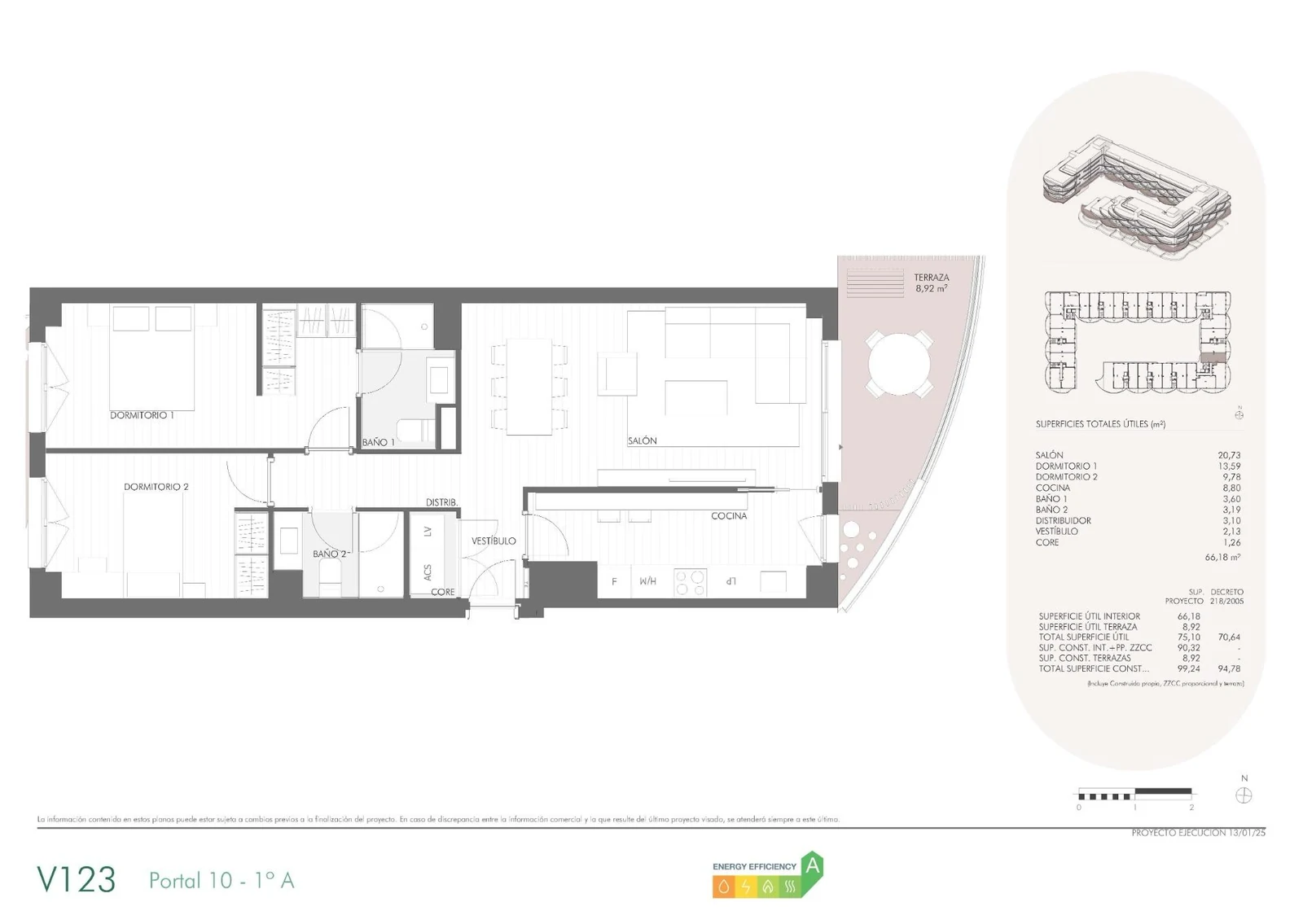 Unit NV-102326 — Apartamentos de nueva construcción de estilo contemporáneo en Málaga con servicios de primera calidad y diseño sostenible