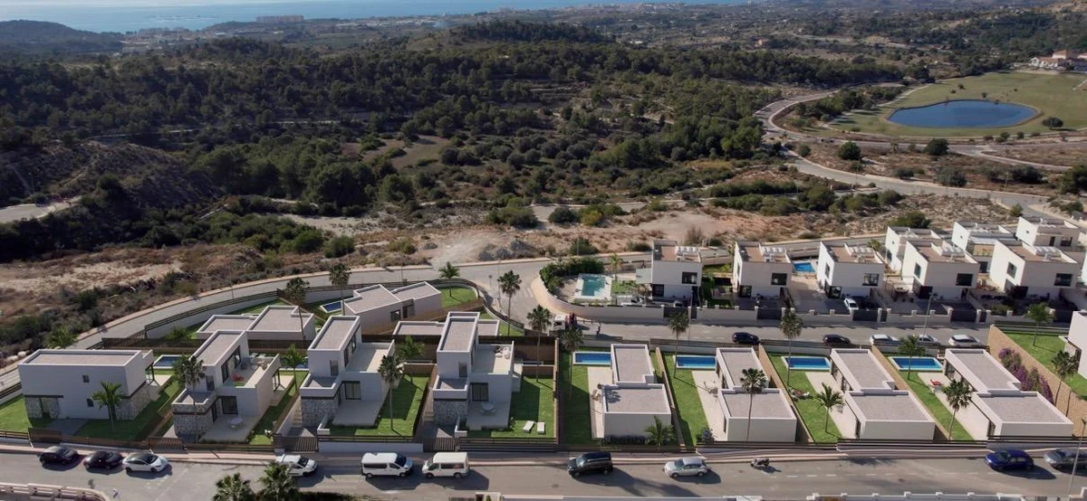 Unit NV-102355 — Villas contemporáneas exclusivas con vistas panorámicas en Balcón de Finestrat, Costa Blanca Norte