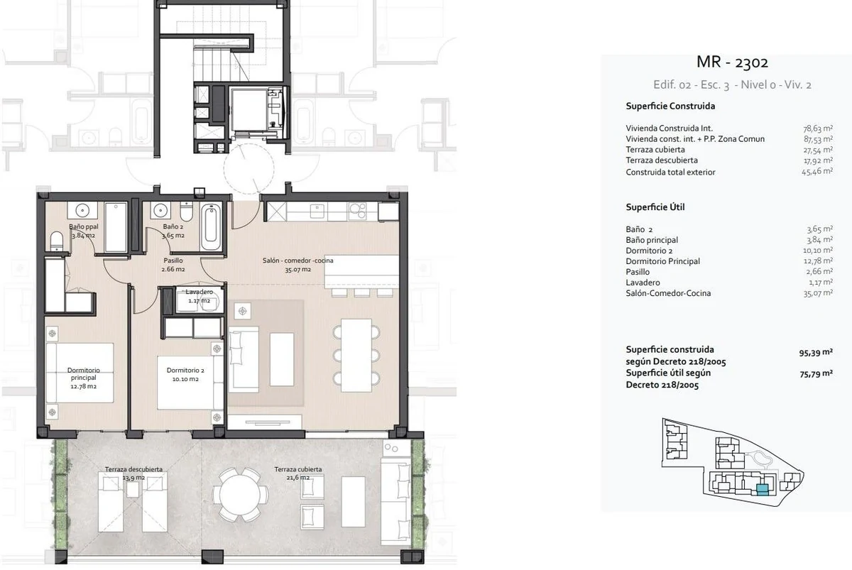 Unit NV-102382 — Archiwalne apartamenty przy Hospital Xanit w Benalmádenie