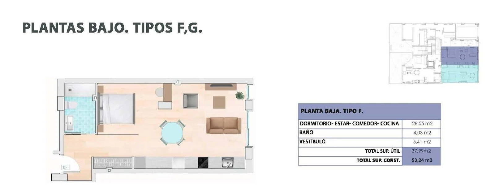 Unit NV-102385 — Apartamentos de Obra Nueva con Piscina en la Azotea a Solo 600 m de la Playa en Guardamar del Segura