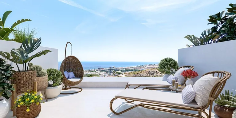 town house de obra nueva en Mijas