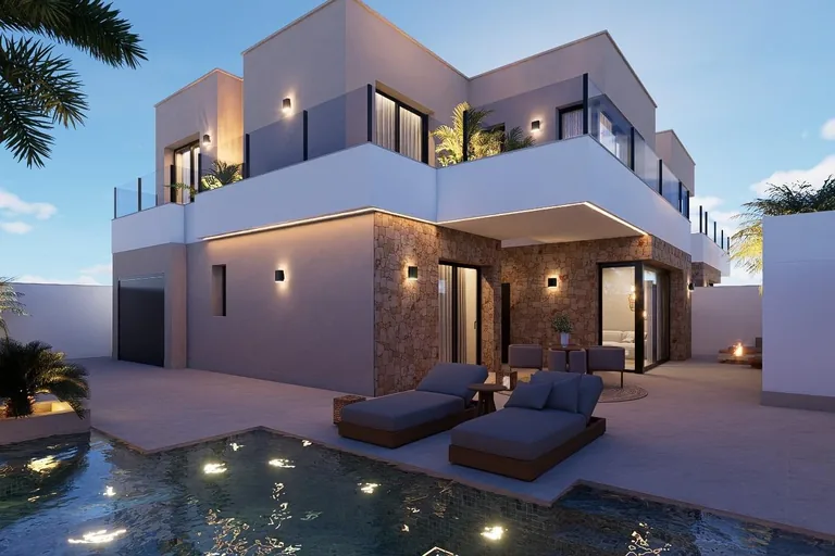New Build Luxury Villas for Sale in San Pedro del Pinatar Near the Mar Menor