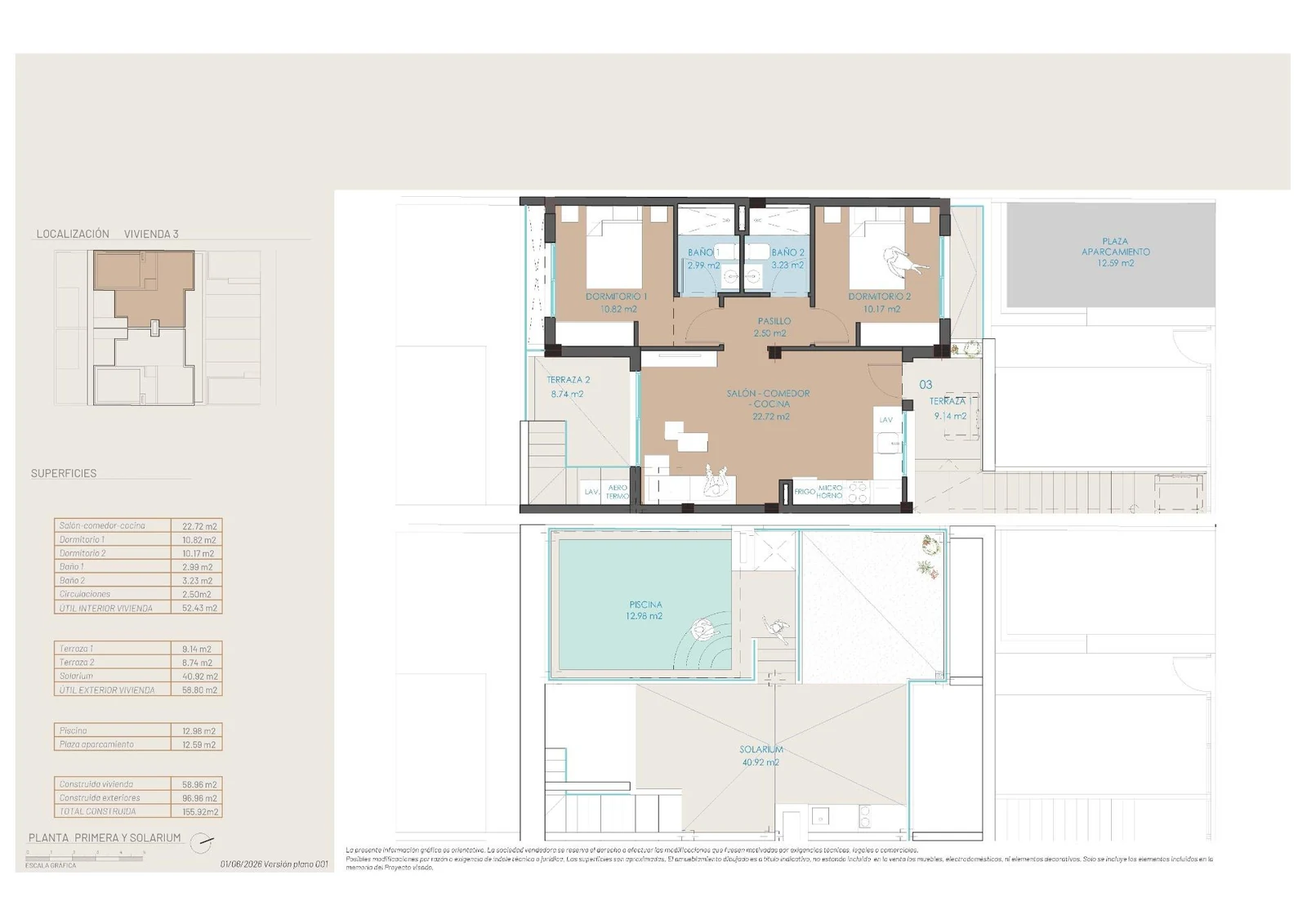Unit NV-102419 — New-build Ground Floor Bungalow in San Pedro del Pinatar
