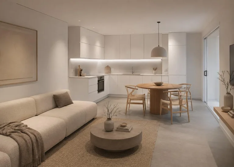 Neubau town house in Mazarron