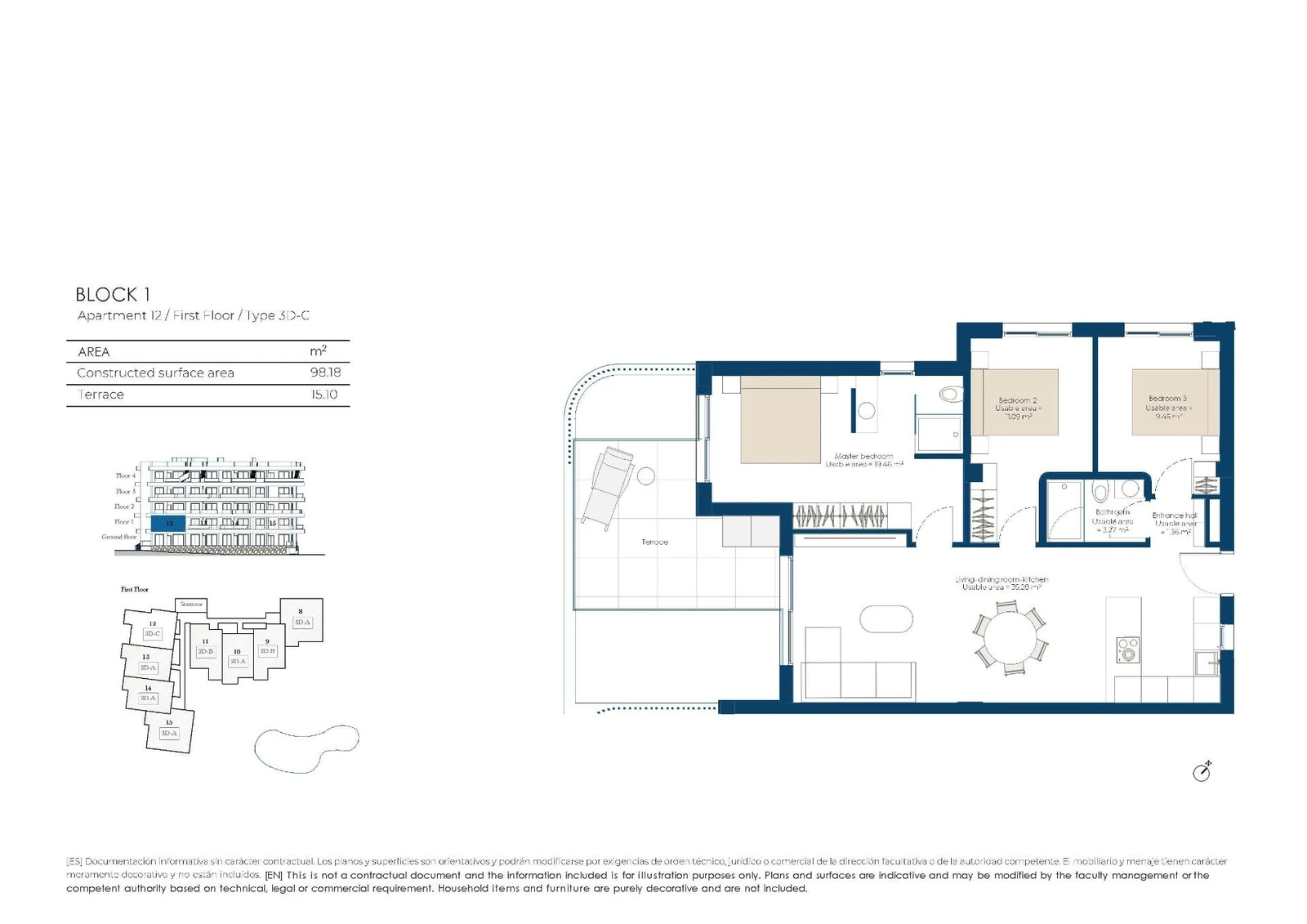 Unit NV-102475 — New-build Planta Baja in Baños y Mendigo