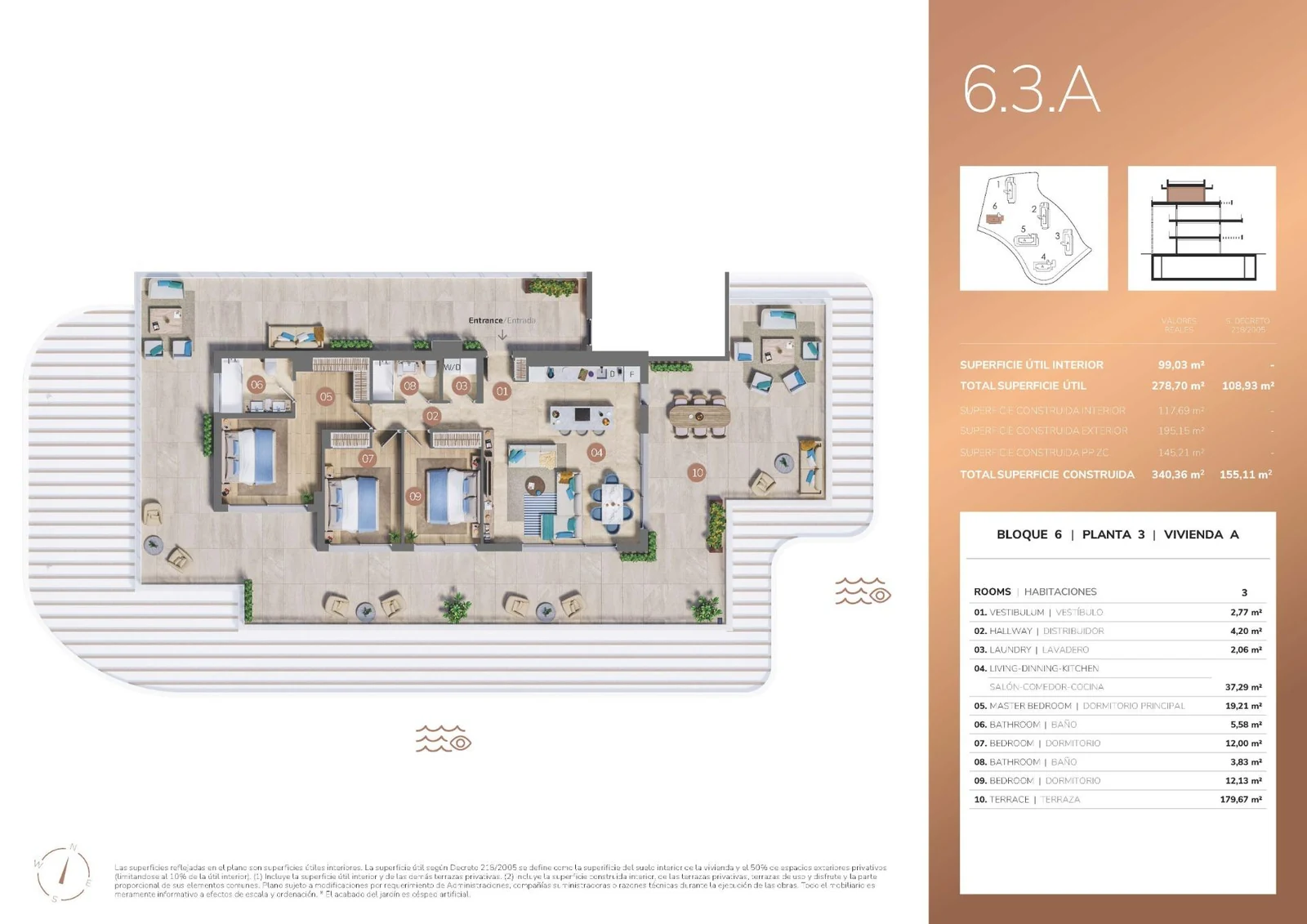 Unit NV-102493 — Cerrado del Aguila Golf: Apartments in Mijas