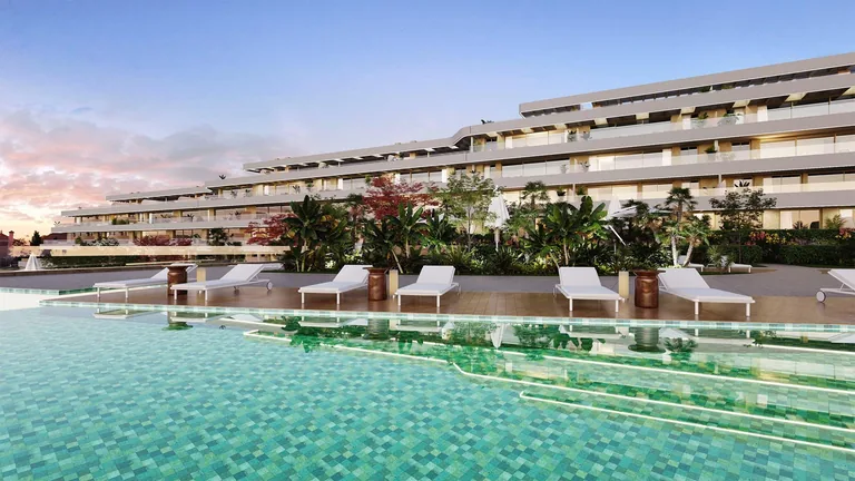 Apartamentos de nueva construcción con vistas panorámicas al mar en Torrenueva, Mijas