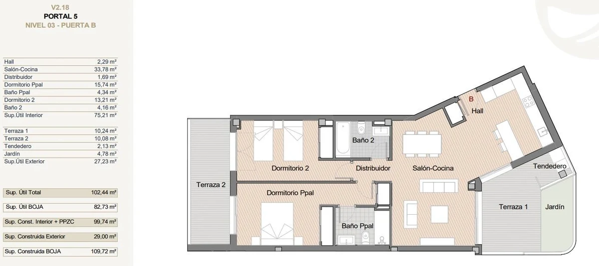 Unit NV-102514 — Polideportivo Estepona homes with strong services