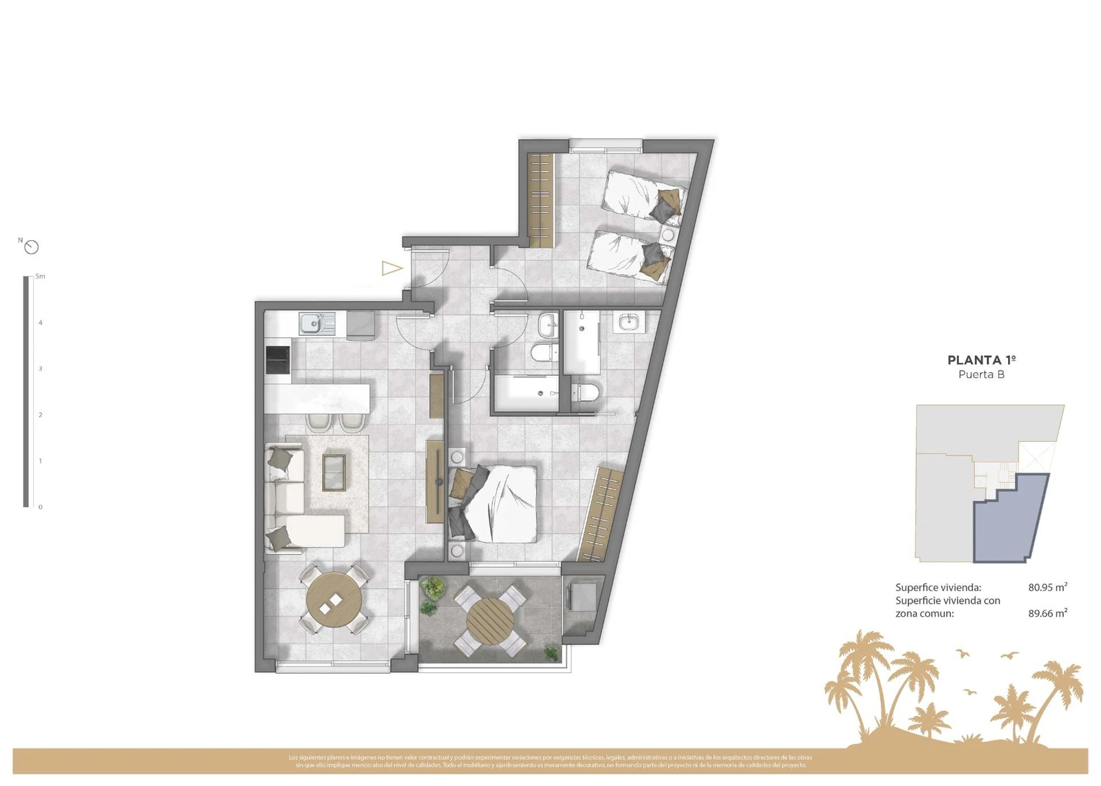Unit NV-102515 — New-build Apartamento in Guardamar del Segura