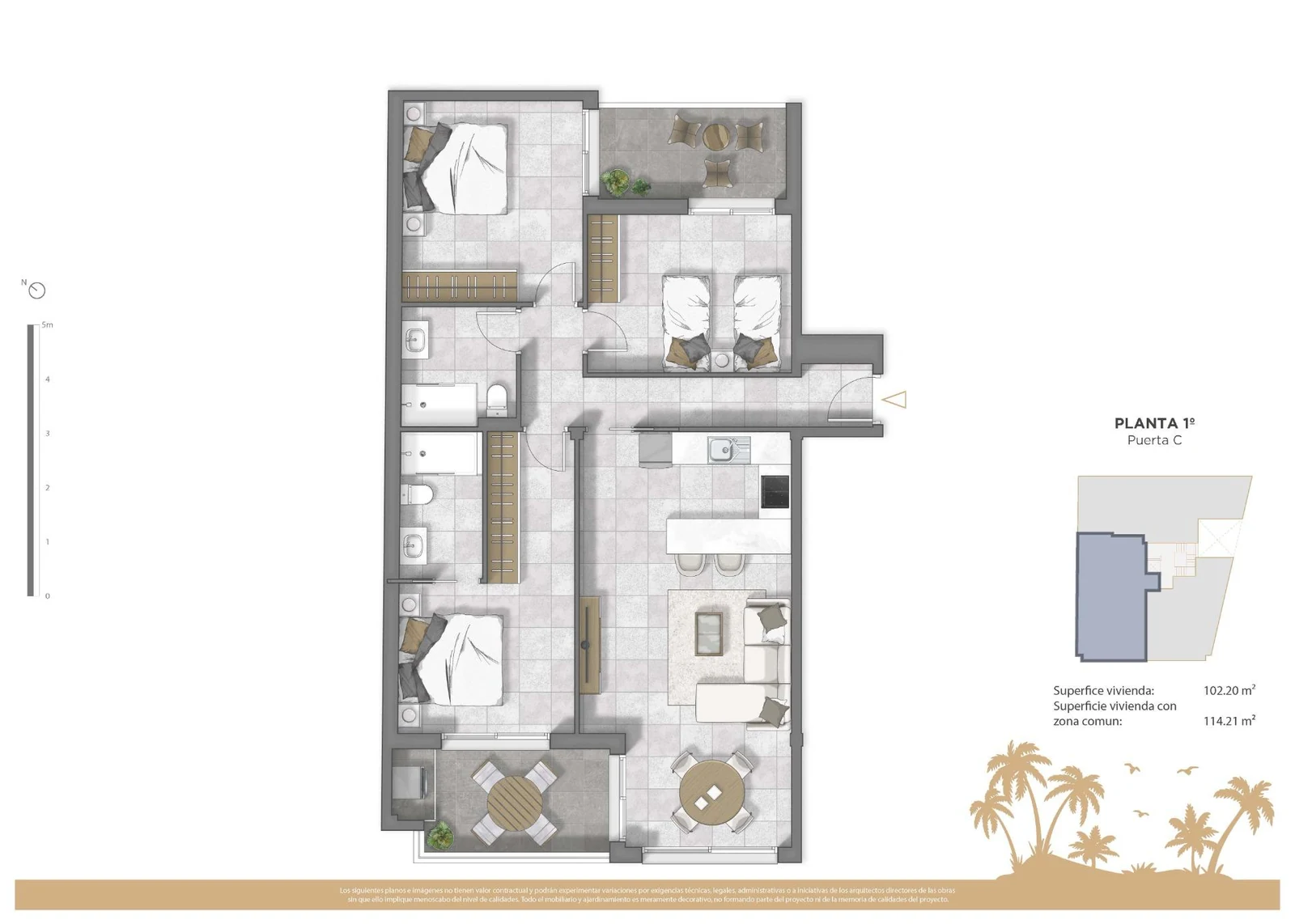 Unit NV-102517 — New-build Apartamento in Guardamar del Segura