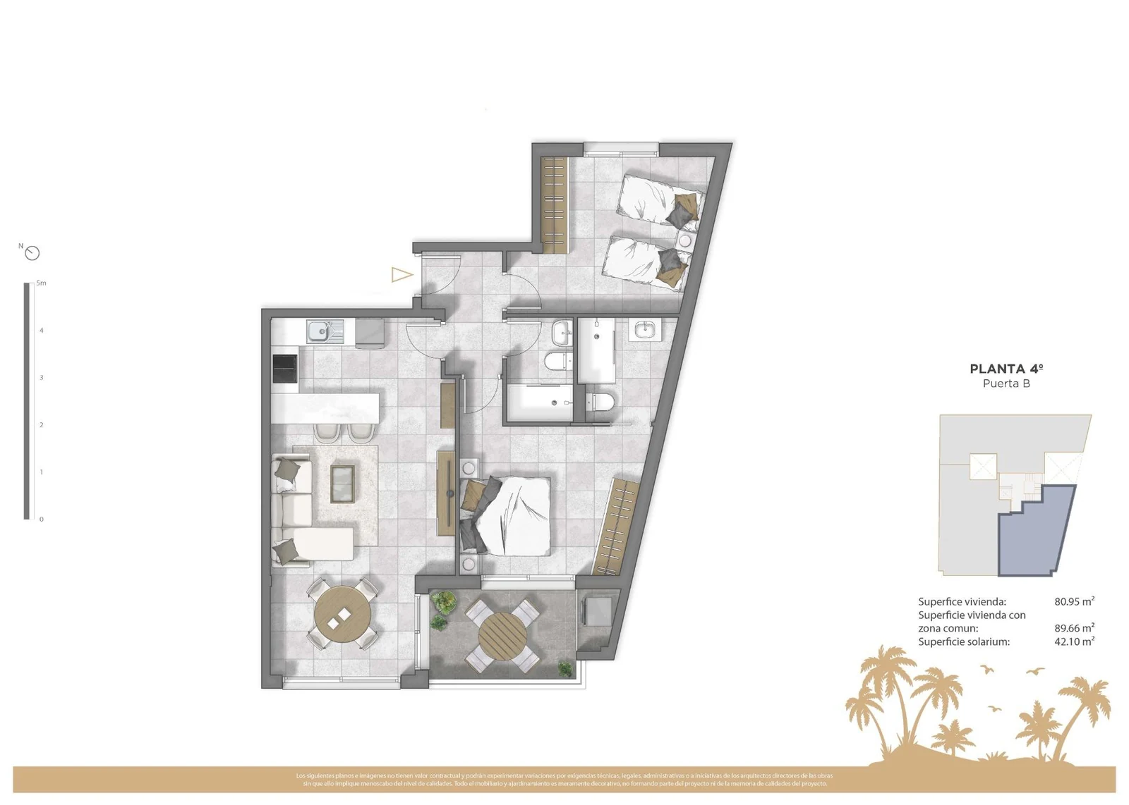 Unit NV-102518 — New-build Apartamento in Guardamar del Segura