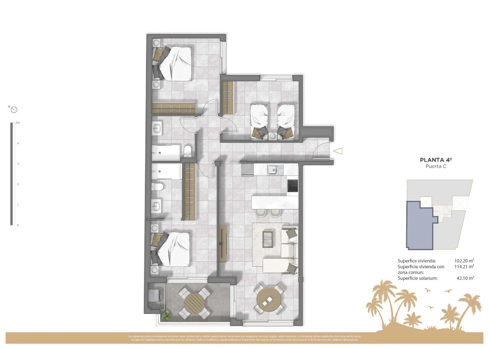 Unit NV-102519 — New-build Apartamento in Guardamar del Segura