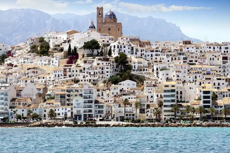 villa de obra nueva en Altea