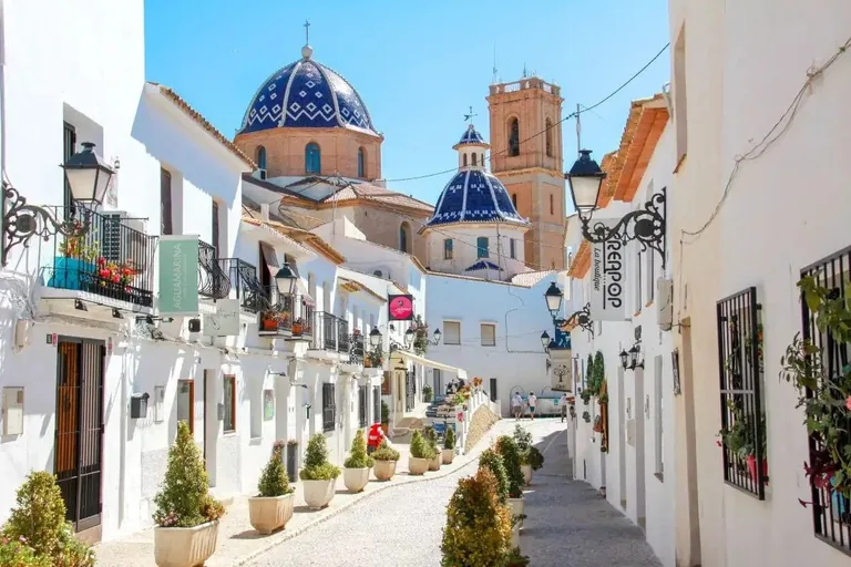 villa de obra nueva en Altea