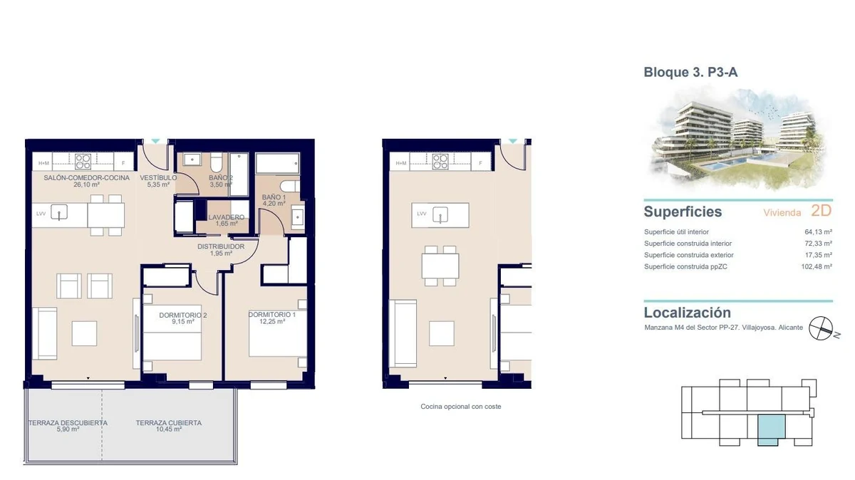 Unit NV-102546 — Ground-floor new-build homes by Playa del Torres