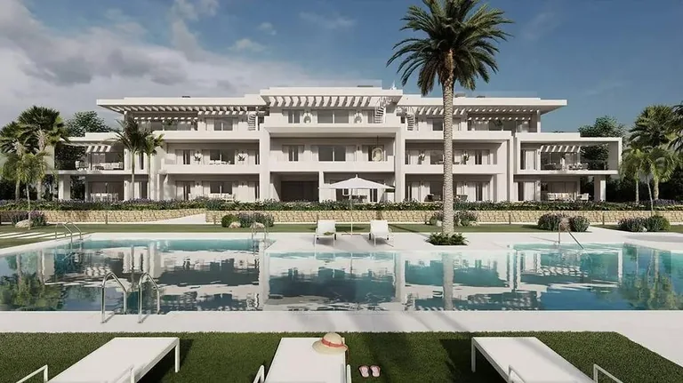 Unit NV-102597 — Camarate Casares: Bezugsnahe Wohnung im Lagunen-Resort bei Estepona