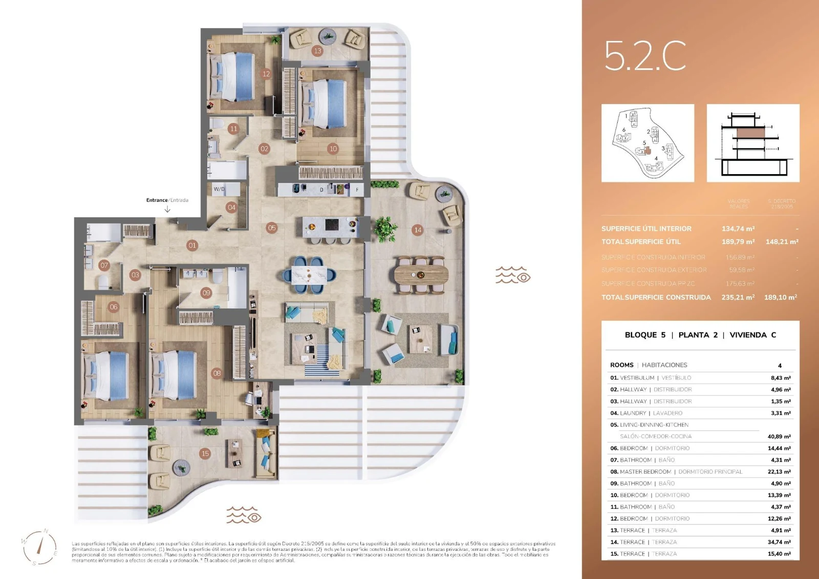 Unit NV-102604 — Apartamentos en Cerrado del Águila Golf and Resort, Mijas