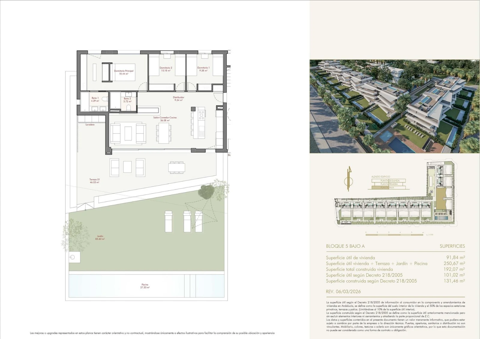 Unit NV-102607 — Butikowe apartamenty w La Resina Golf przy New Golden Mile
