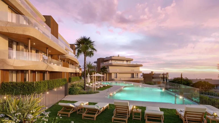 Apartamento de obra nueva en Mijas