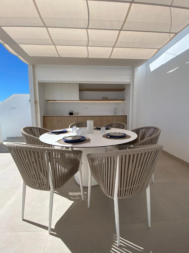 Bungalow en planta alta de obra nueva en Pilar de La Horadada