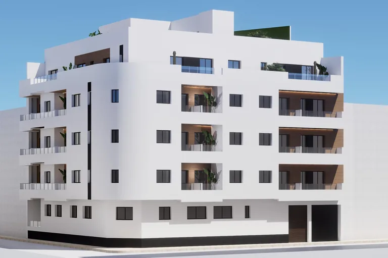 Apartamentos de nueva construcción en el centro de Torrevieja, cerca de Playa del Cura