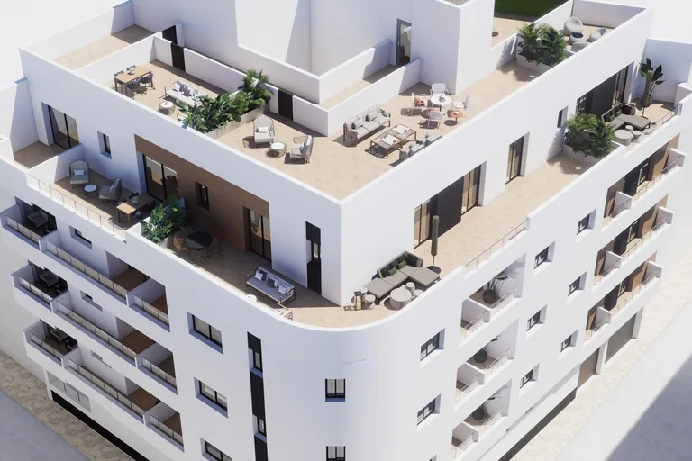 Ático de obra nueva en Torrevieja