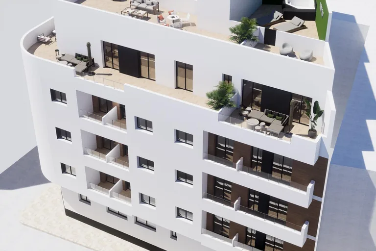Ático de obra nueva en Torrevieja