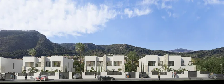 Doppelhaushälften mit Pool in Pinos de Alhaurín