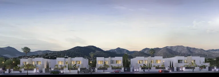 Doppelhaushälften mit Pool in Pinos de Alhaurín