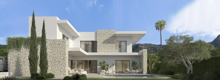 Doppelhaushälften mit Pool in Pinos de Alhaurín