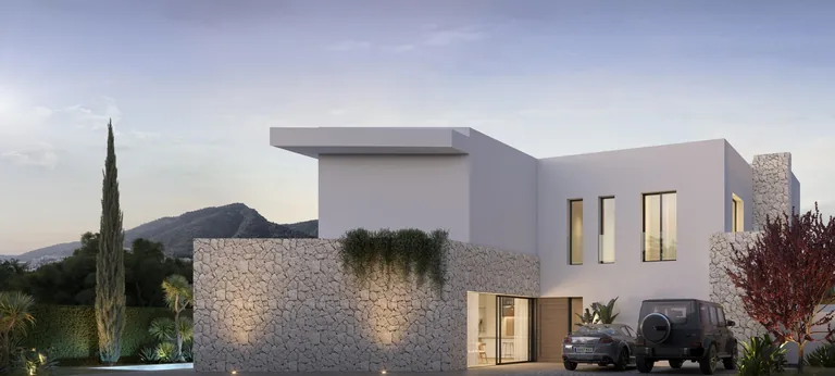 Doppelhaushälften mit Pool in Pinos de Alhaurín